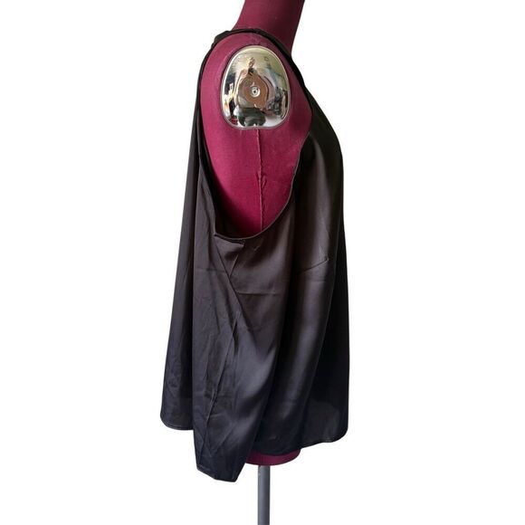 NEW Eloquii Halter Cross Neck Top size 26 Black Blouse - Picture 8 of 12